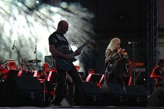 吉他，贝斯，音乐，摇滚，场景，乐器，电子