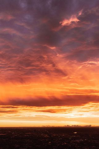 自然，户外，日落，天空，云，黎明，黄昏，红色天空