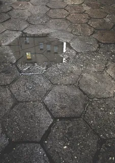 带水混凝土路面