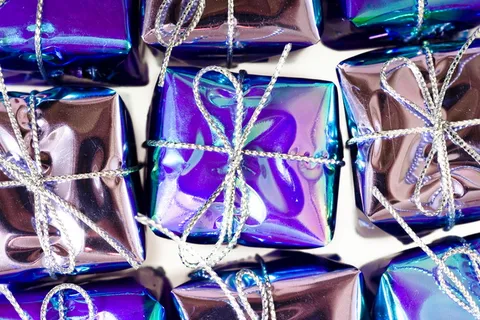 蝴蝶结、盒子、庆典、圣诞节、板条箱、装饰、礼物、节日