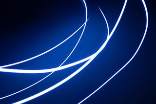 光, 装饰, 屏幕, 模式, 分形, 光迹, 蓝色, 长时间曝光