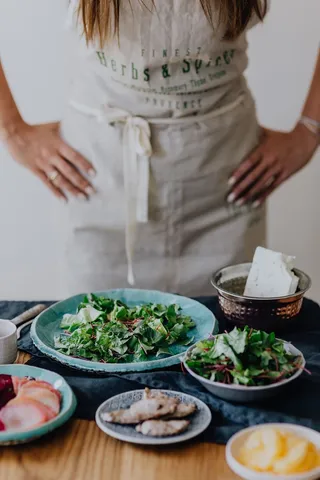 准备美味健康的饭菜