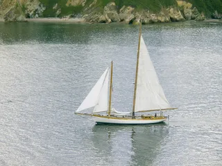 帆船，ria，ribadeo lugo，航海船，水，运输，运输方式，日