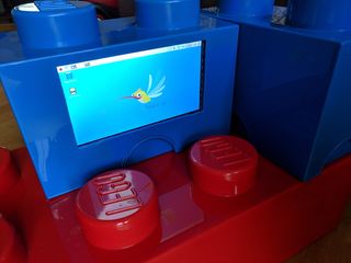 乐高、flogo、树莓、物联网、动物主题、动物、蓝色、红色