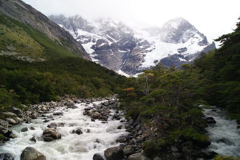智利, 科迪勒拉德尔潘恩, 河, 自然, 森林, 法国, 进入野外, 山