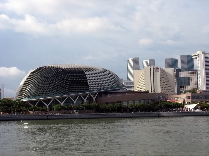 新加坡滨海大道，大榴莲，新加坡滨海大道，大榴莲，建筑，天际线