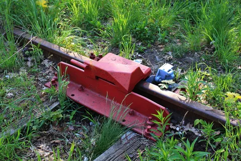 脱轨器, 苏格兰块, 曲目, 铁路, 停止, 轨道锁, 运输, 导轨 脱轨器, 苏格兰块, 曲目, 铁路, 停止, 轨道锁, 运输, 导轨