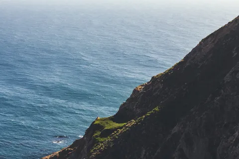 山坡海景 山坡海景