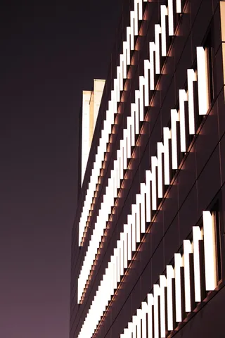 英国，坎特伯雷，肯特大学，城市，紫色，建筑，建筑，灯光