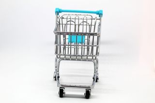 购物车，采购，卡车，贸易，商店，物品，购物，摄影棚拍摄