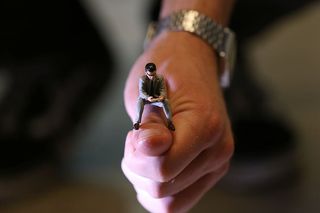 人物，微型，手，男性，商业，玩具，珠宝，人手