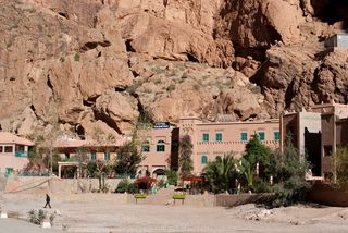 摩洛哥，人民，柏柏尔，沙漠，马里奥，景观，村庄，建筑