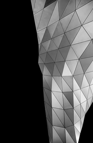 灰色三角形壁纸