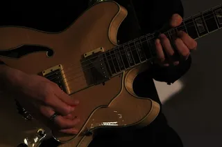 乐器，吉他，休闲活动，电吉他，贝斯吉他，人，人，琵琶