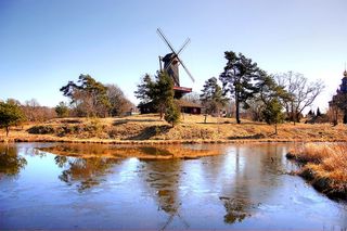 米尔，吉霍恩，博物馆，自然，下萨克森州，米尔博物馆，水，建筑