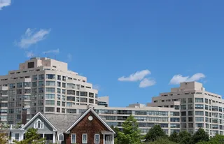 建筑、天空、建筑物、摩天大楼、城市、多伦多、加拿大、住宅