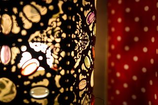 灯罩, 灯, 台灯, 吊灯, 光, 灯笼, 桌布, 照明