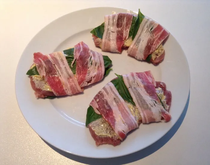 肉，培根，罗勒，食用，烟熏肉，食品，烟熏火腿，操作