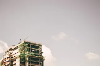 灰色混凝土建筑