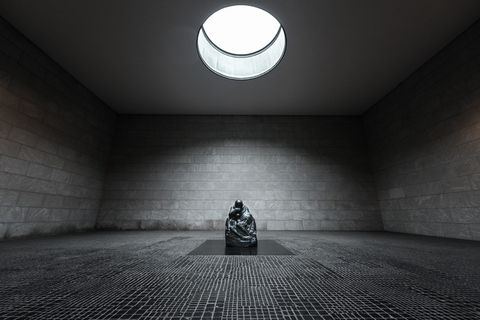 德国，柏林，光，思考，房间，展览，铁，黑白