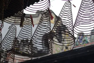 香，登豪宝塔，越南，唐人街，特写，图案，室内，白天