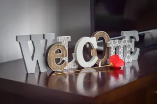 欢迎，家，房子，装饰，气氛，覆盖，罂粟，桌子