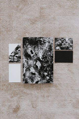 黑白模型商业品牌模板