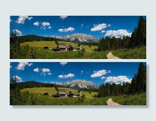 景观，拉姆索，山脉，自然，高山，夏天，天空，alm