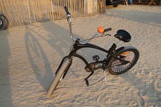 自行车，沙滩巡洋舰，车轮，比斯卡洛斯，大西洋，沙丘，海洋，海洋