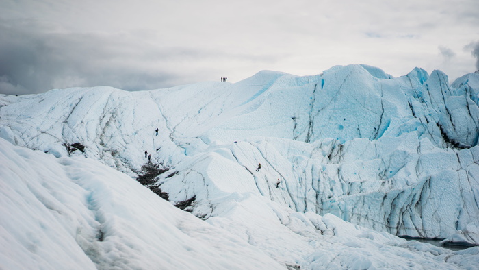 自然、景观、山脉、峰顶、山峰、雪、图案、Crevises