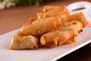 上海上盘，美食，油炸食品，春卷，传统菜肴，食品和饮料，食品，油炸