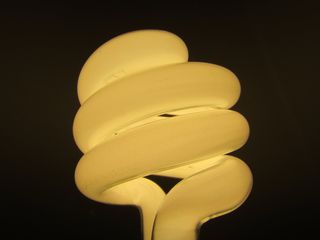 打开、荧光灯、电力、灯泡、eco、电力、照明、保存