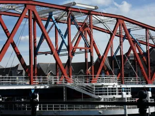 索尔福德码头、曼彻斯特码头、桥梁、已建结构、建筑、运输、连接、桥梁-人造结构