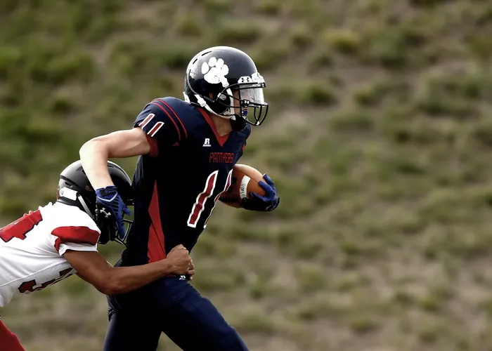 男人们踢足球，踢足球，运动，跑回，比赛，团队，比赛，球