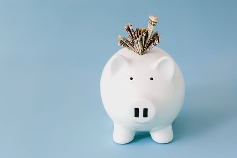 存钱罐储蓄照片