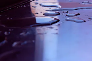 水、颜色、水滴、反射、特写、室内、无人、选择性聚焦