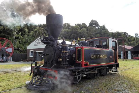 新西兰、棚户区、蒸汽机车铁路、火车、运输系统、铁路、运输方式、铁路运输