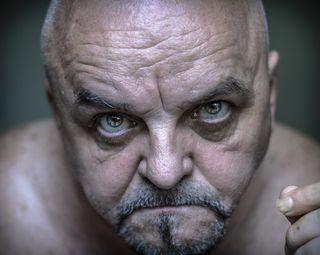 肖像，相对于，人，表现力，人，成年人，男性，人