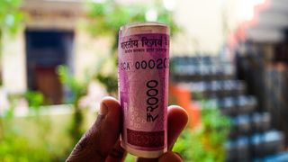 印度，勒克瑙，2000卢比纸币，2000，卢比，卢比，印度，储备