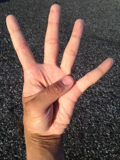 手掌，手，手指，指甲，年轻人，日本人，人，身体