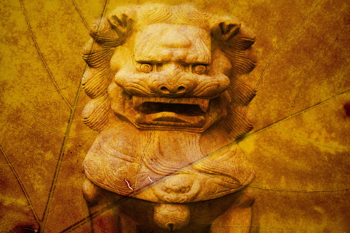 龙，雕像，生物，神话生物，雕塑，中国，寺庙守护者，代表