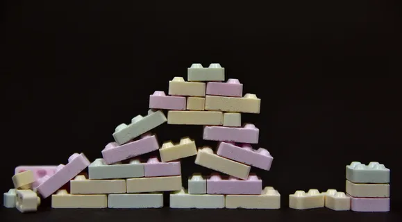 墙，场地，建筑，玩石头，彩色，石头，插入，插件砖