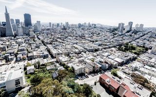 旧金山, 美国, Coit 塔, 旅行, 纪念碑, 查看, 一天, 架构