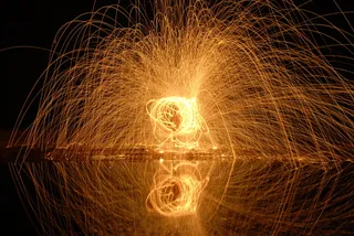 桌面, 微不足道, 自然, 光, 抽象, 黑暗, 黄金, 火焰