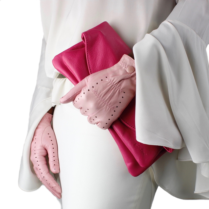 包，手，手套，橙色，皮革，颜色，皮肤，时尚