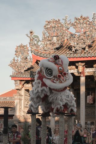 马来西亚，乔治镇，文化，宗教，性格，习俗，中国龙，表演