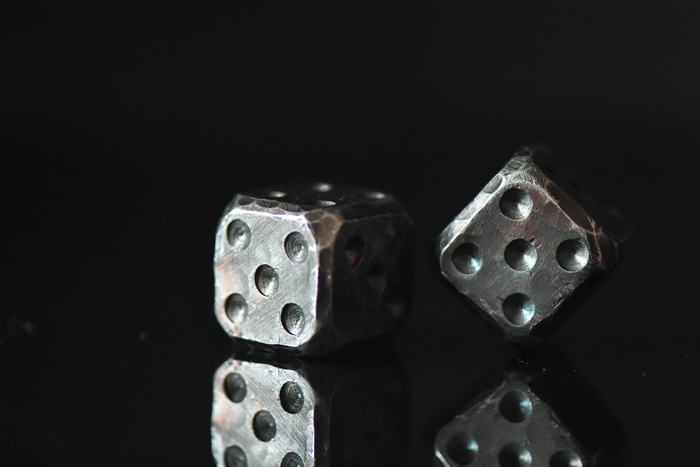 立方体, 宏, 视图, 游戏, 金属, 特写, 立方体, 二