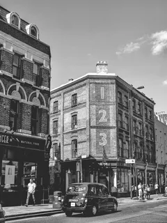 英国伦敦贝纳尔格林路123号，2号，3号，汽车，排版，出租车