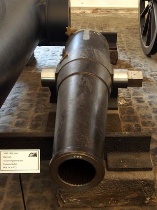 青铜、大炮、皇家、丹麦、军火库、大炮、迫击炮、古代