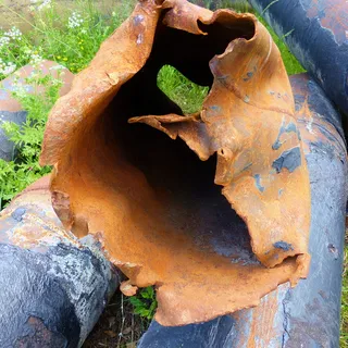 铁锈、铁锈、管道、管子、破损、喷嘴、设备、储存